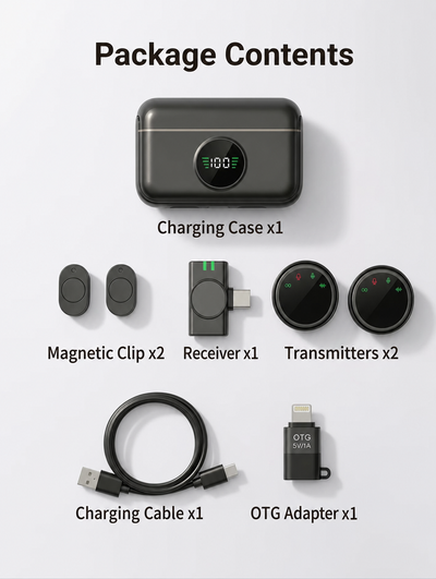 XPLife Pro Wireless Microphone